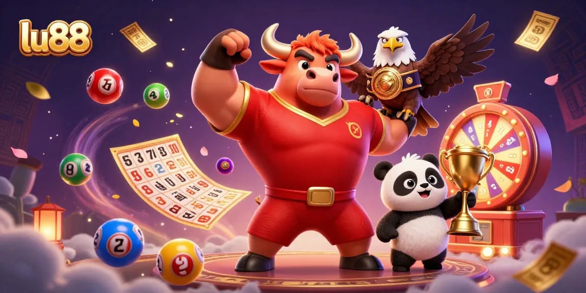 Lu88 engages players with vibrant lottery elements and a lively celebration atmosphere.