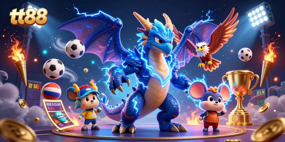 Engage with tt88 by discovering an electrifying scene full of sport betting excitement and vivid colors.