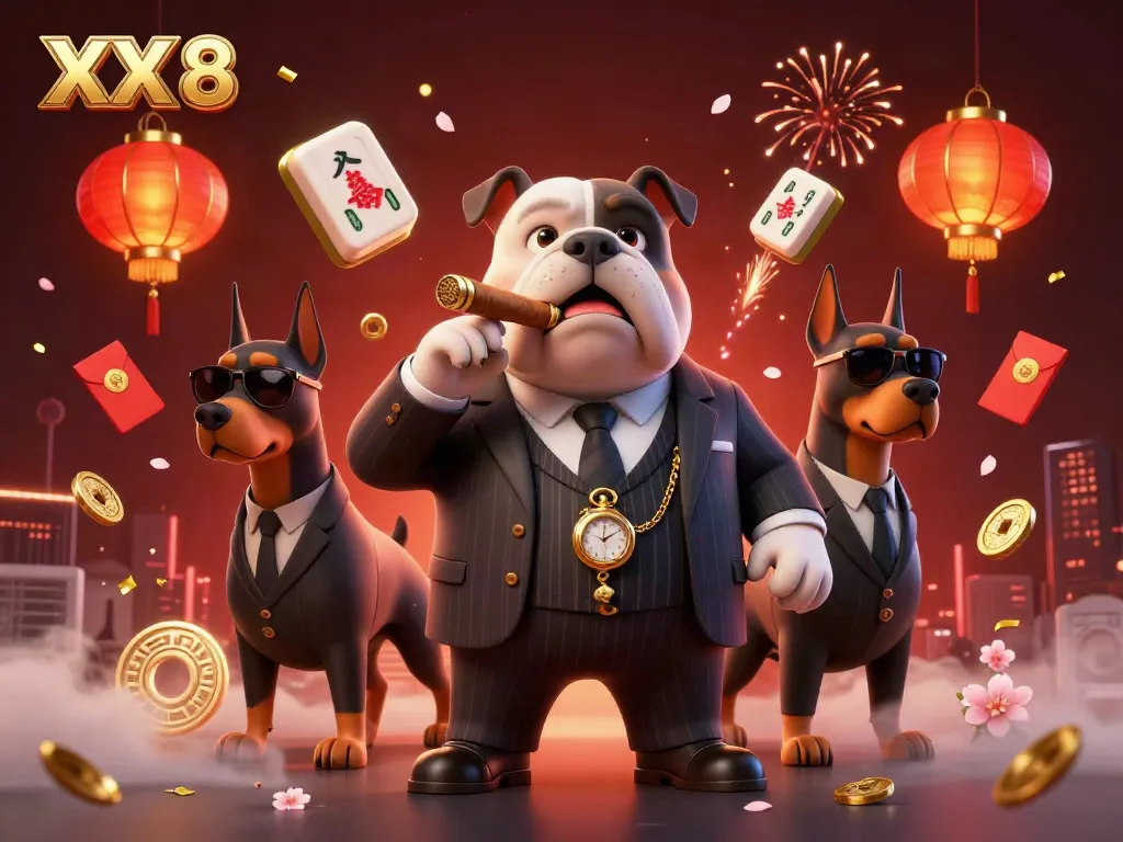 Engage with thrilling gambling action in XX 8, featuring mafia characters and dynamic casino elements.
