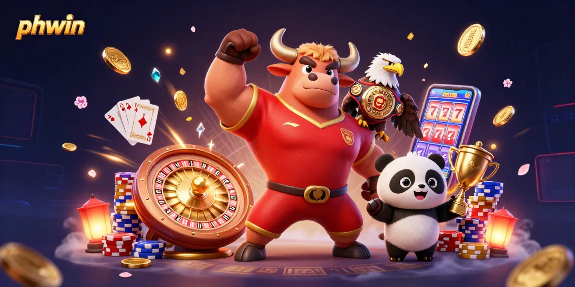 Engage in thrilling gameplay at phwin with charismatic characters amidst dynamic casino elements.