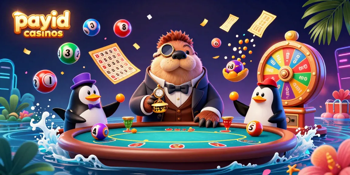 Experience thrilling payid casinos gameplay with neon effects and vibrant characters in a rich underwater scene.