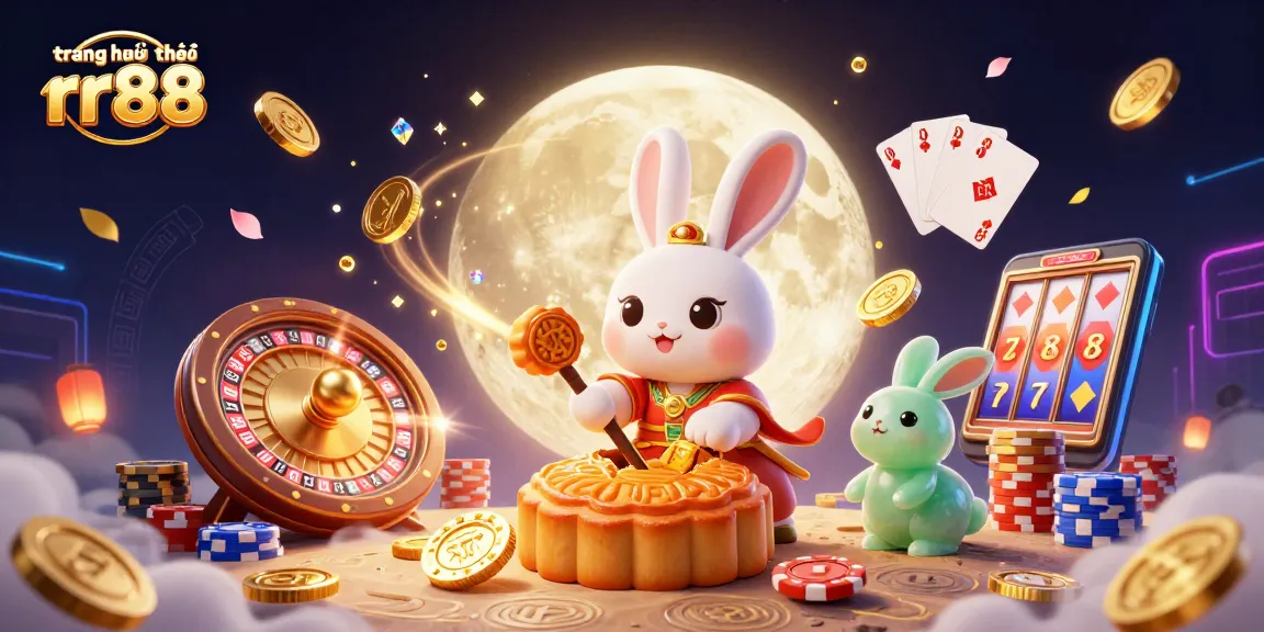 Engage with the vibrant atmosphere of trang chủ chính thức rr88, showcasing an exciting casino scene filled with poker and gaming elements.